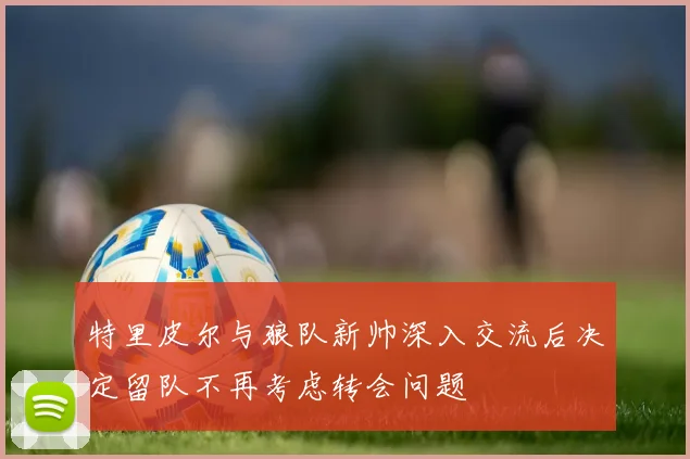 特里皮尔与狼队新帅深入交流后决定留队不再考虑转会问题